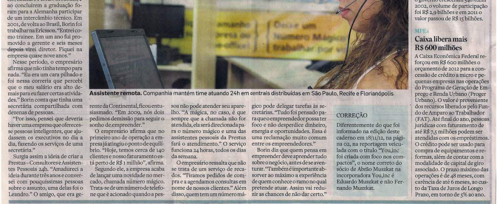 Prestus no jornal Estadão pt 3